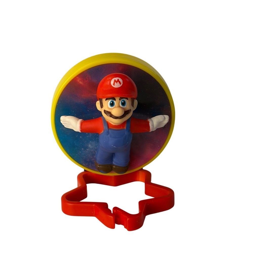 McDonalds Super Mario Galaxy Happy Meal Toys #1 Mario [Figure only]